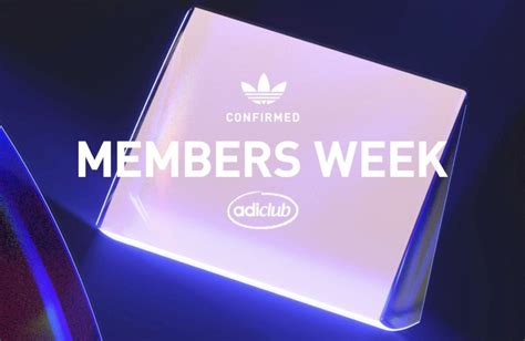 adidas confirmed members week drops|adidas members week returns.